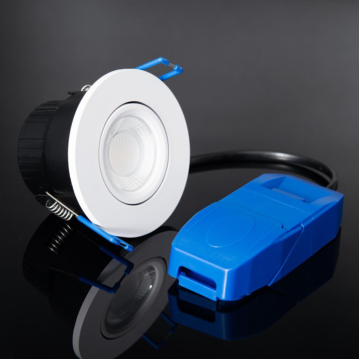 DUAL WATTAGE 4CCT LED TILT DOWNLIGHT